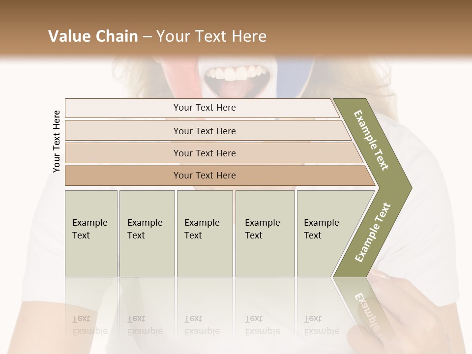 Female Elderly Human PowerPoint Template