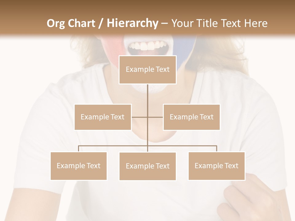 Female Elderly Human PowerPoint Template