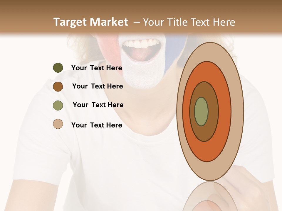 Female Elderly Human PowerPoint Template