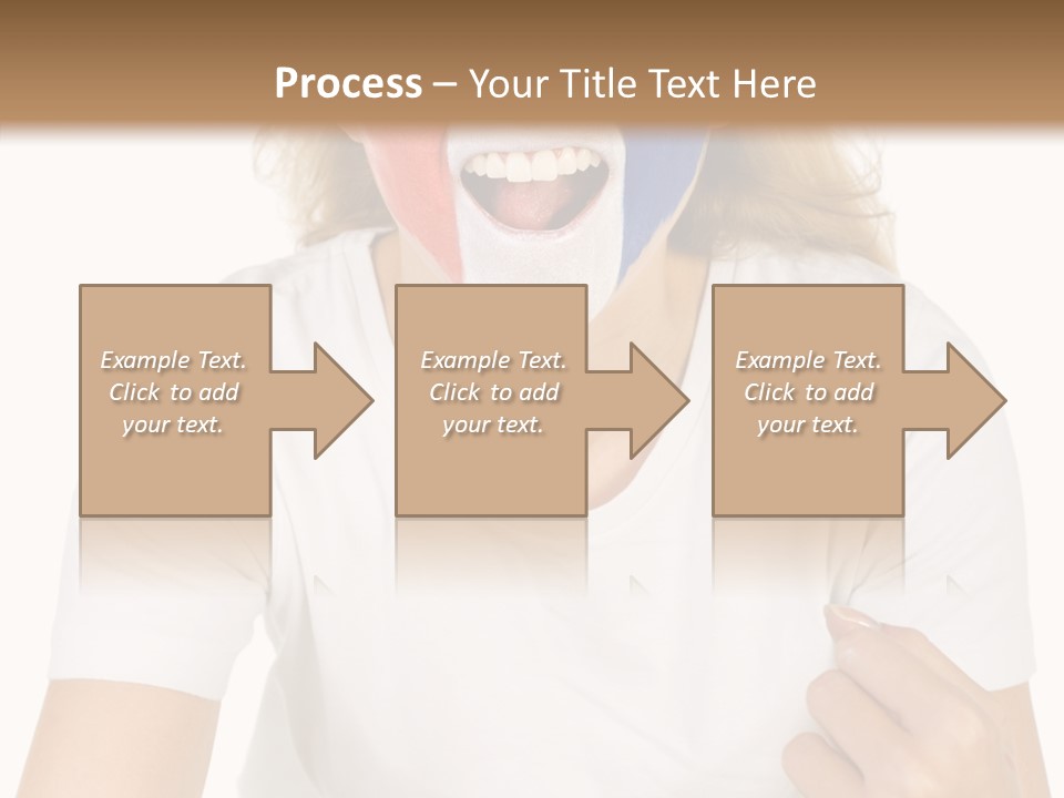 Female Elderly Human PowerPoint Template