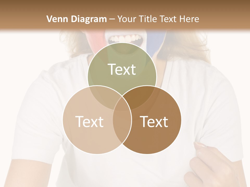 Female Elderly Human PowerPoint Template