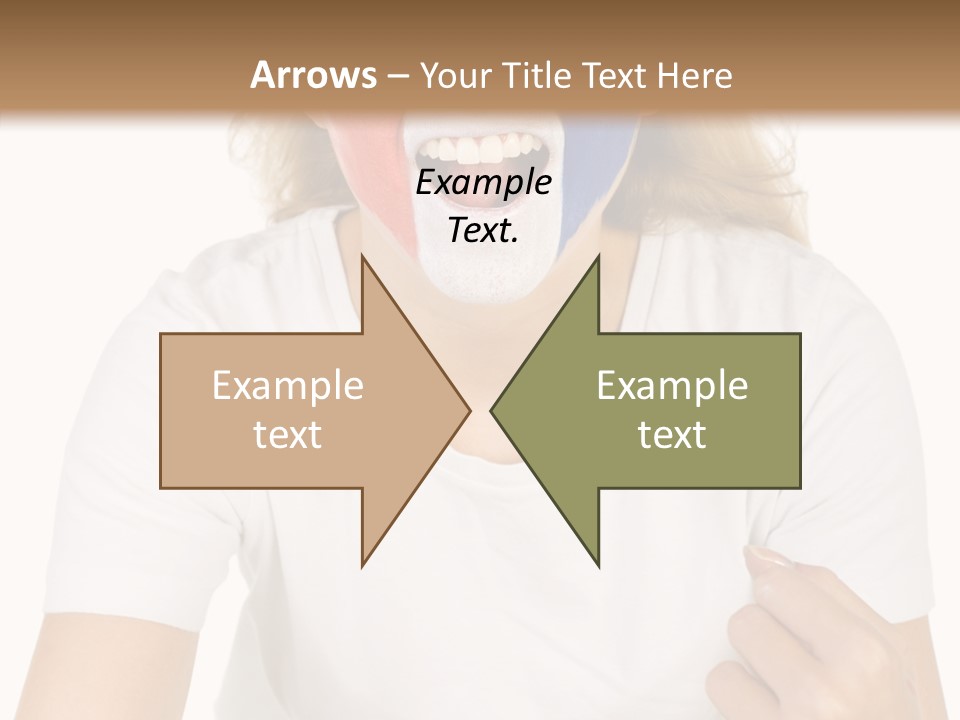 Female Elderly Human PowerPoint Template