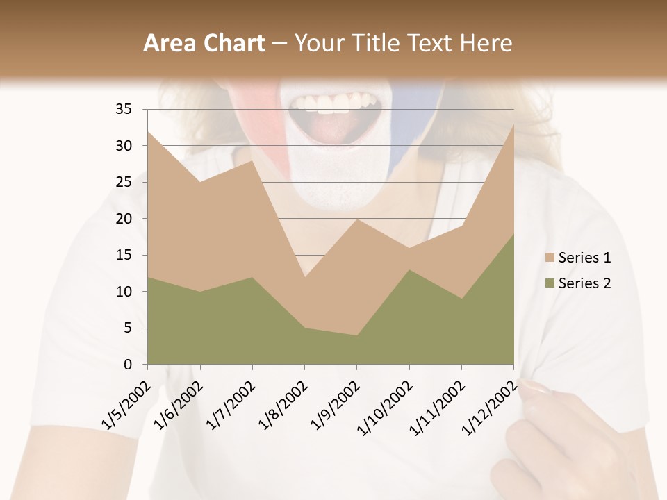 Female Elderly Human PowerPoint Template