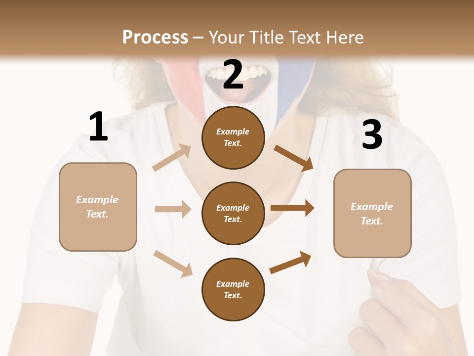 Female Elderly Human PowerPoint Template