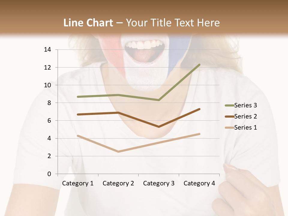 Female Elderly Human PowerPoint Template