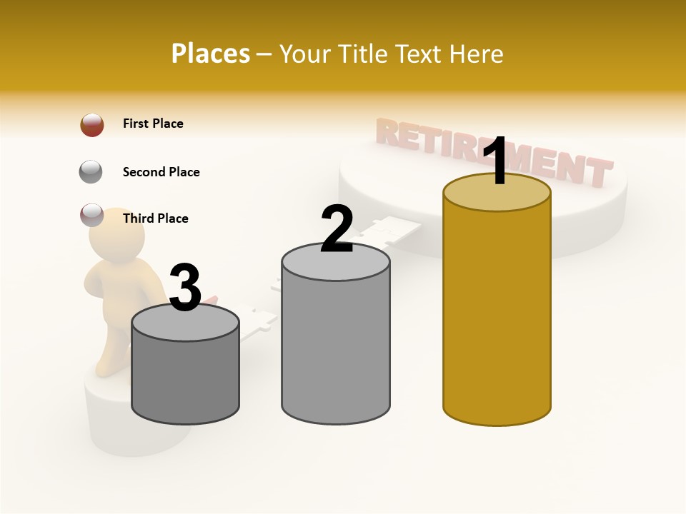 Elderly Senior Two PowerPoint Template