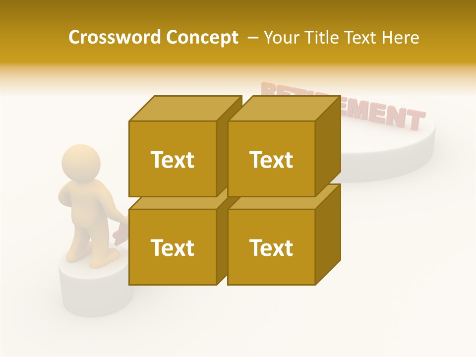 Elderly Senior Two PowerPoint Template