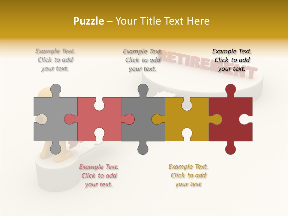 Elderly Senior Two PowerPoint Template