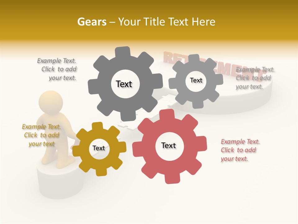 Elderly Senior Two PowerPoint Template