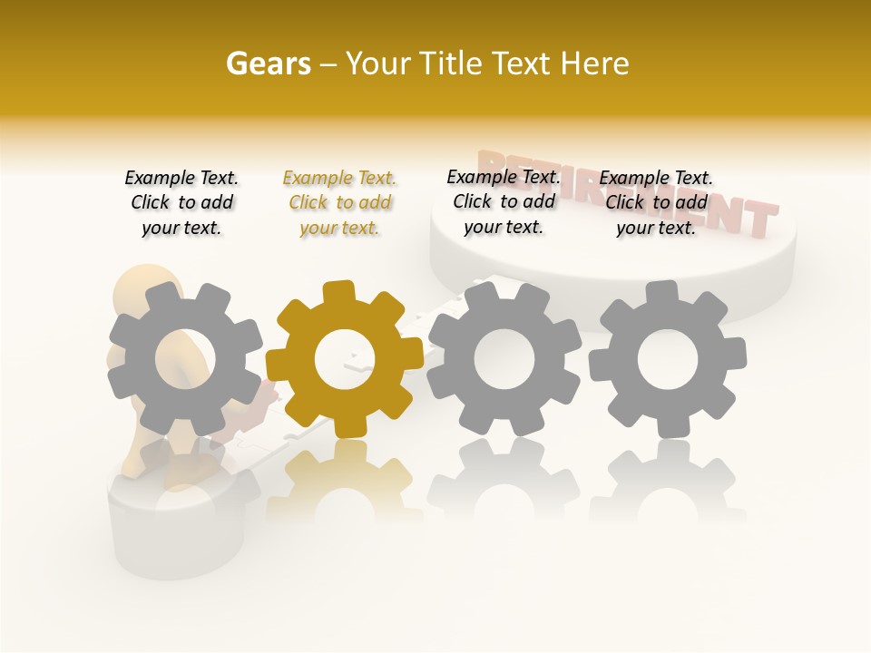 Elderly Senior Two PowerPoint Template