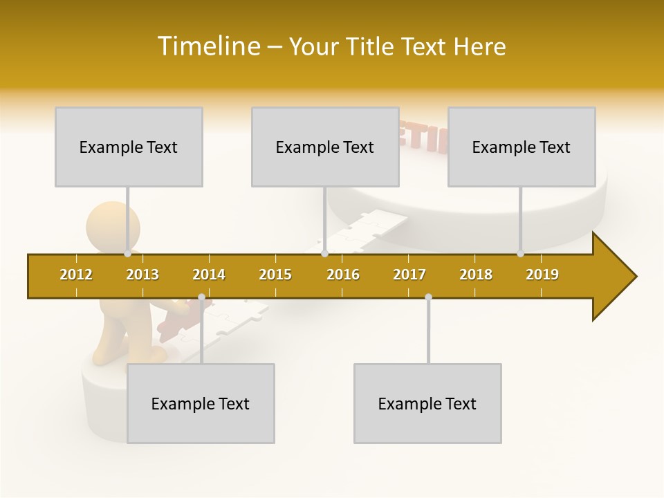 Elderly Senior Two PowerPoint Template