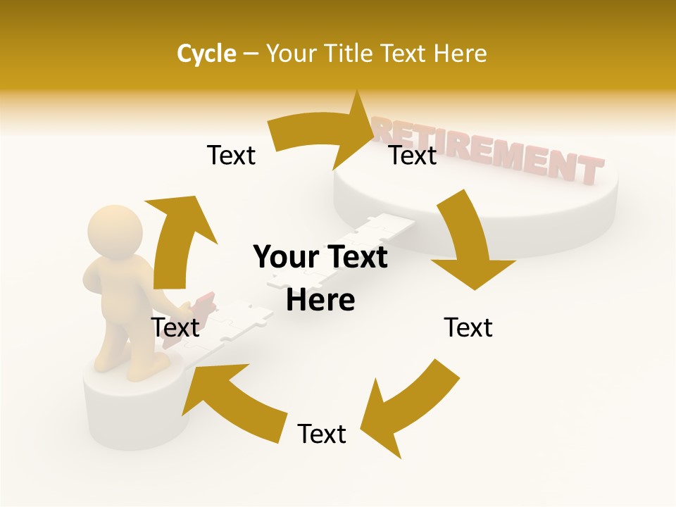 Elderly Senior Two PowerPoint Template