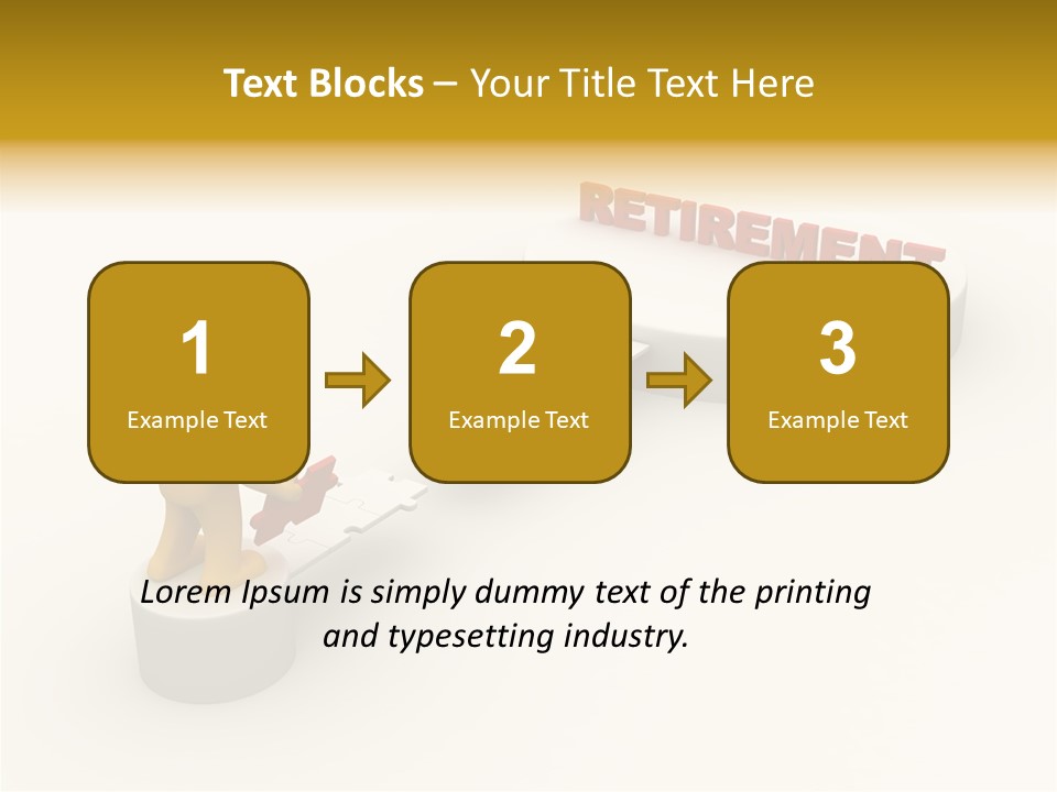 Elderly Senior Two PowerPoint Template