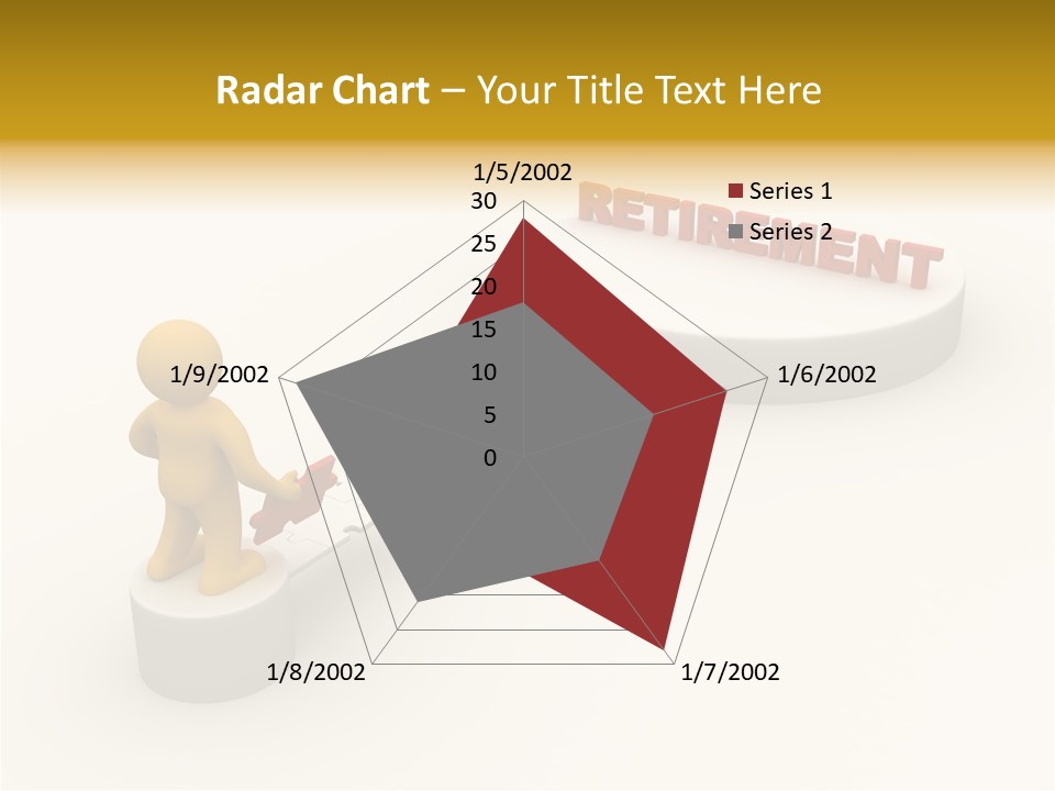 Elderly Senior Two PowerPoint Template