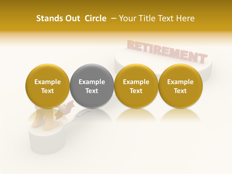 Elderly Senior Two PowerPoint Template