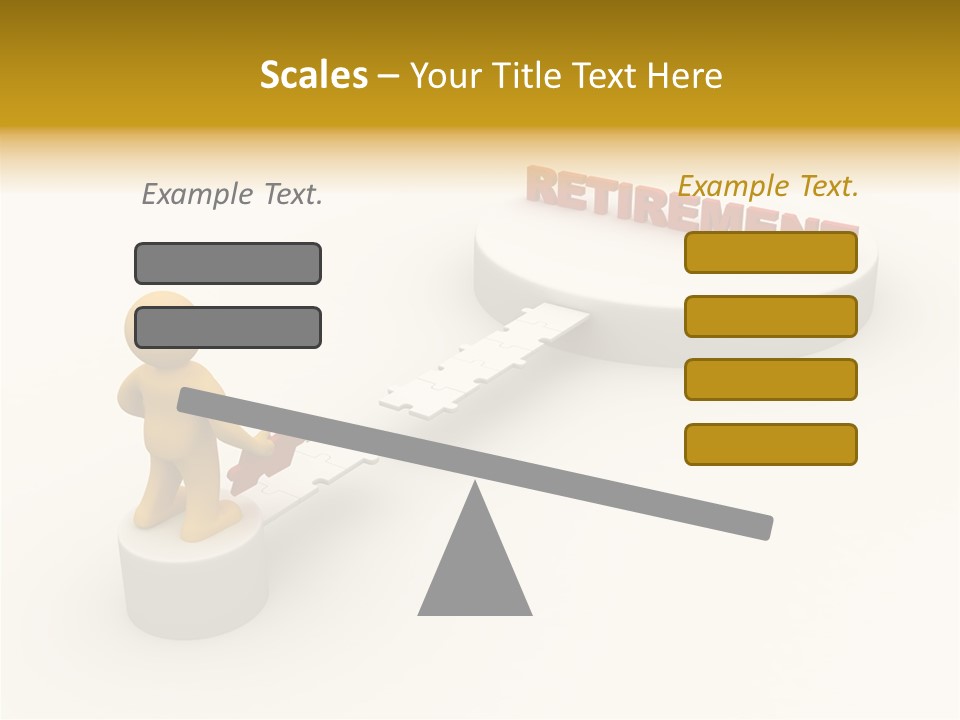 Elderly Senior Two PowerPoint Template