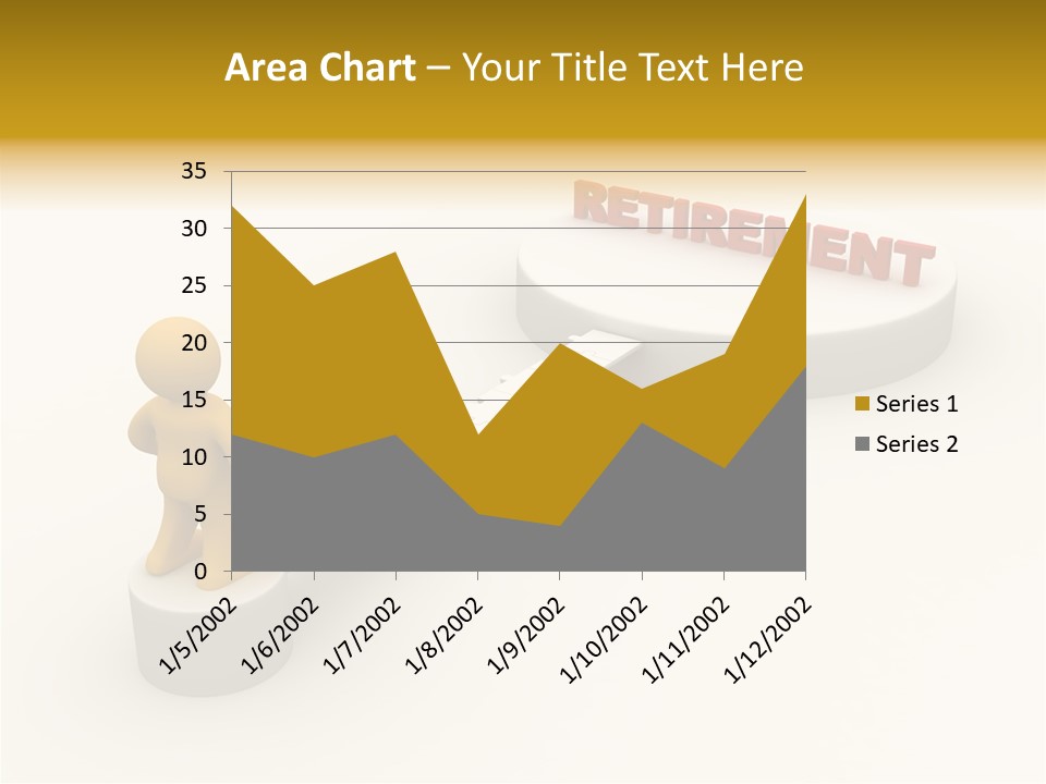 Elderly Senior Two PowerPoint Template