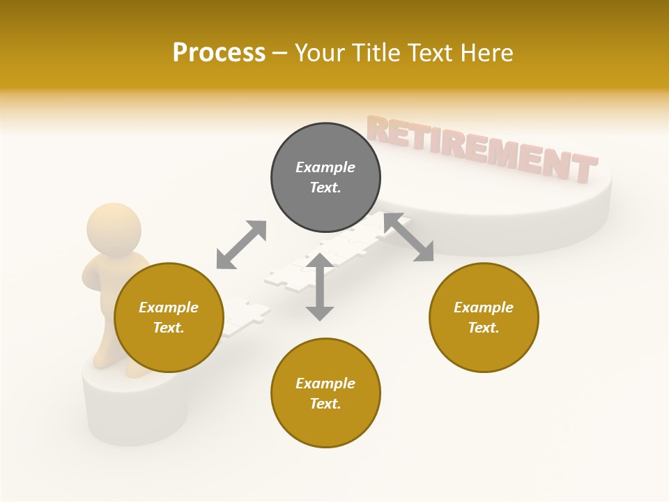 Elderly Senior Two PowerPoint Template