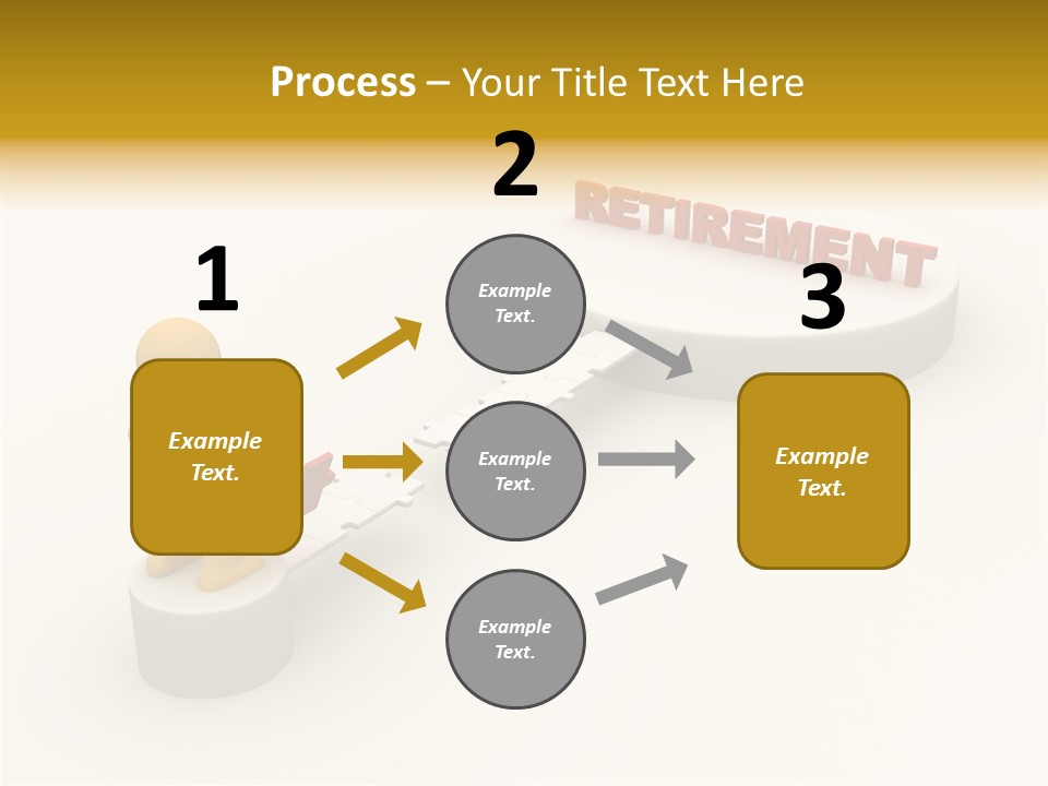 Elderly Senior Two PowerPoint Template