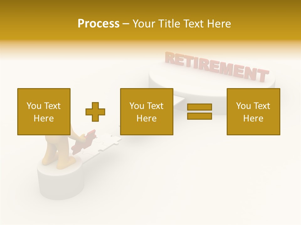 Elderly Senior Two PowerPoint Template
