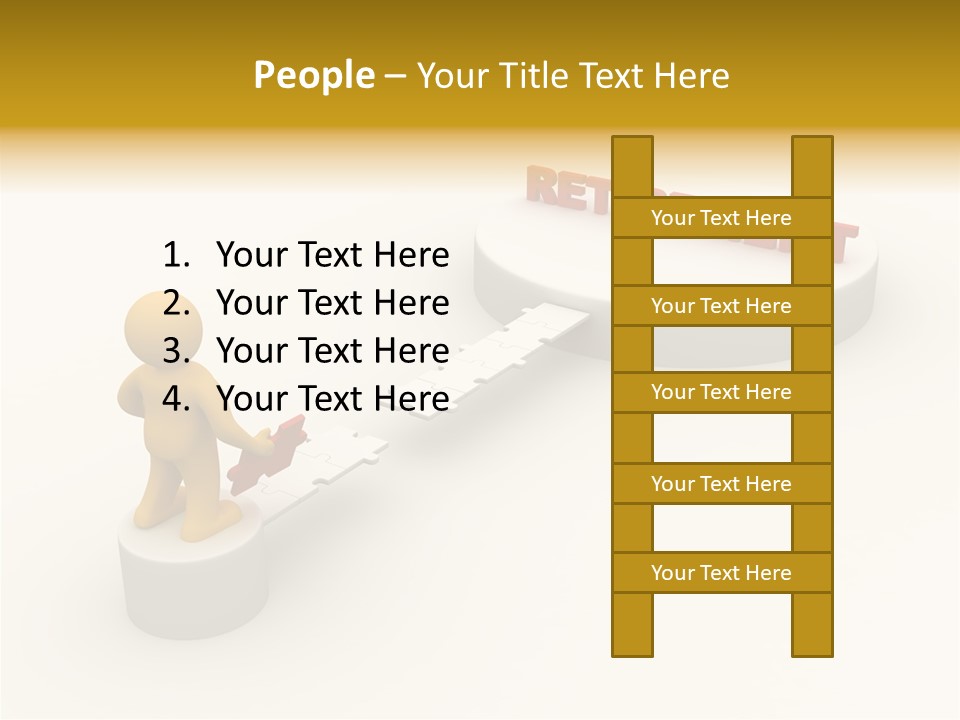 Elderly Senior Two PowerPoint Template