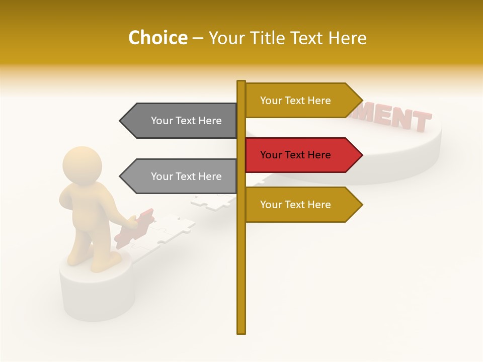 Elderly Senior Two PowerPoint Template