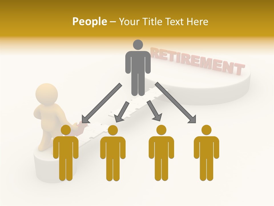 Elderly Senior Two PowerPoint Template