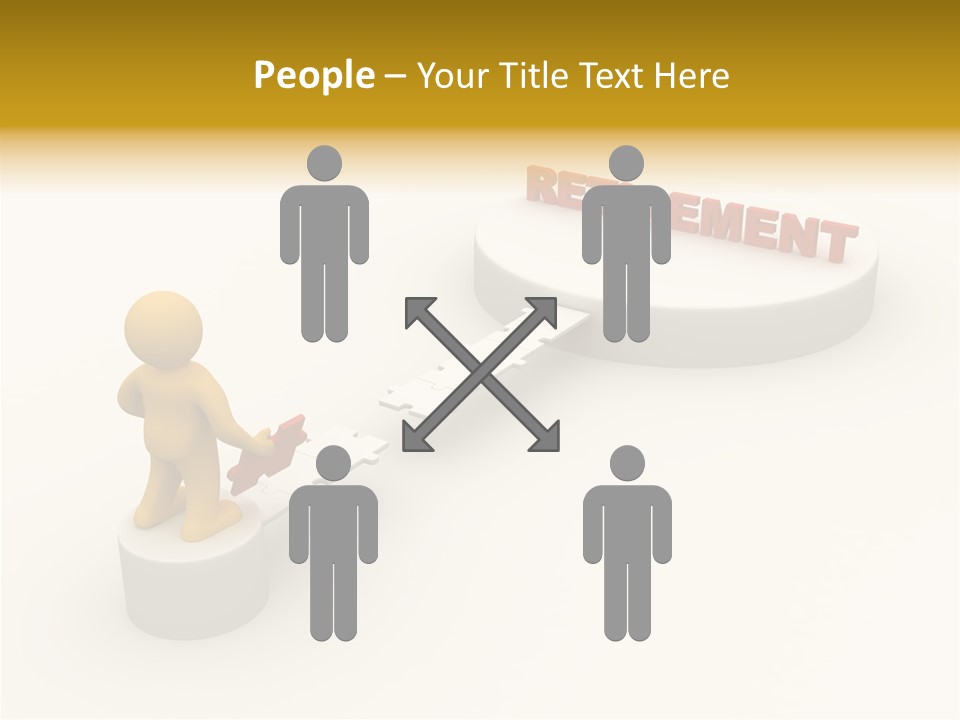 Elderly Senior Two PowerPoint Template