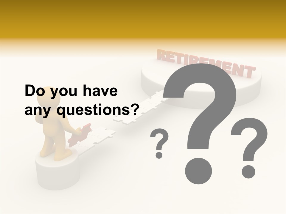 Elderly Senior Two PowerPoint Template