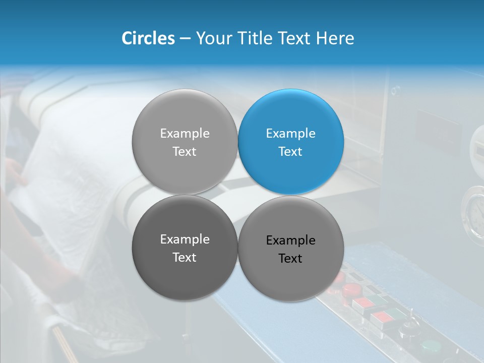 Elderly Finger Sharing PowerPoint Template