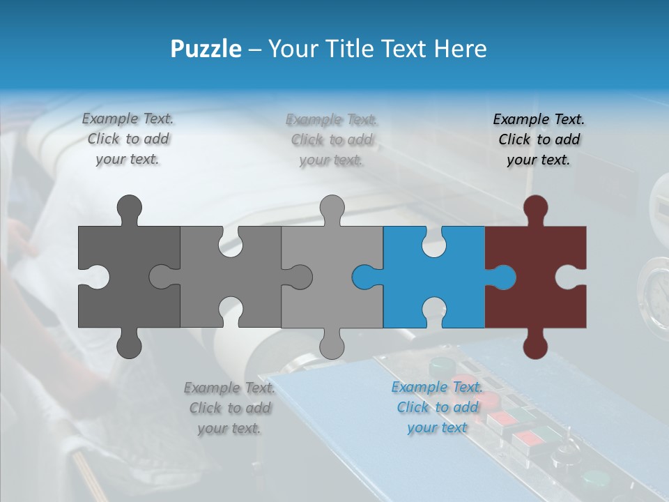 Elderly Finger Sharing PowerPoint Template