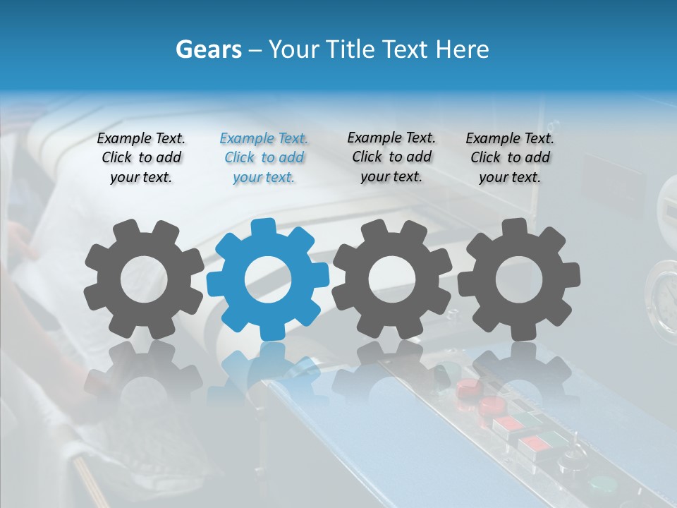 Elderly Finger Sharing PowerPoint Template