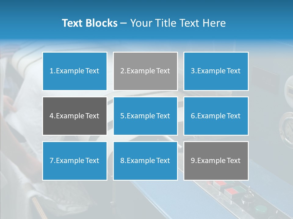 Elderly Finger Sharing PowerPoint Template