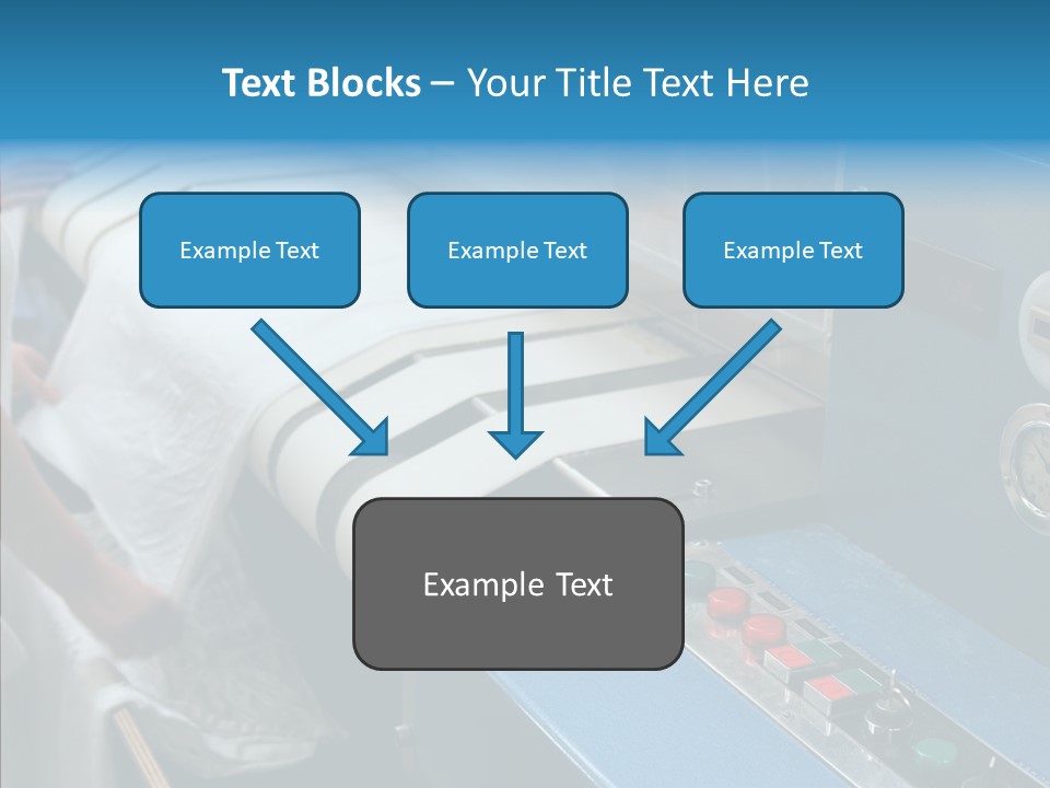 Elderly Finger Sharing PowerPoint Template