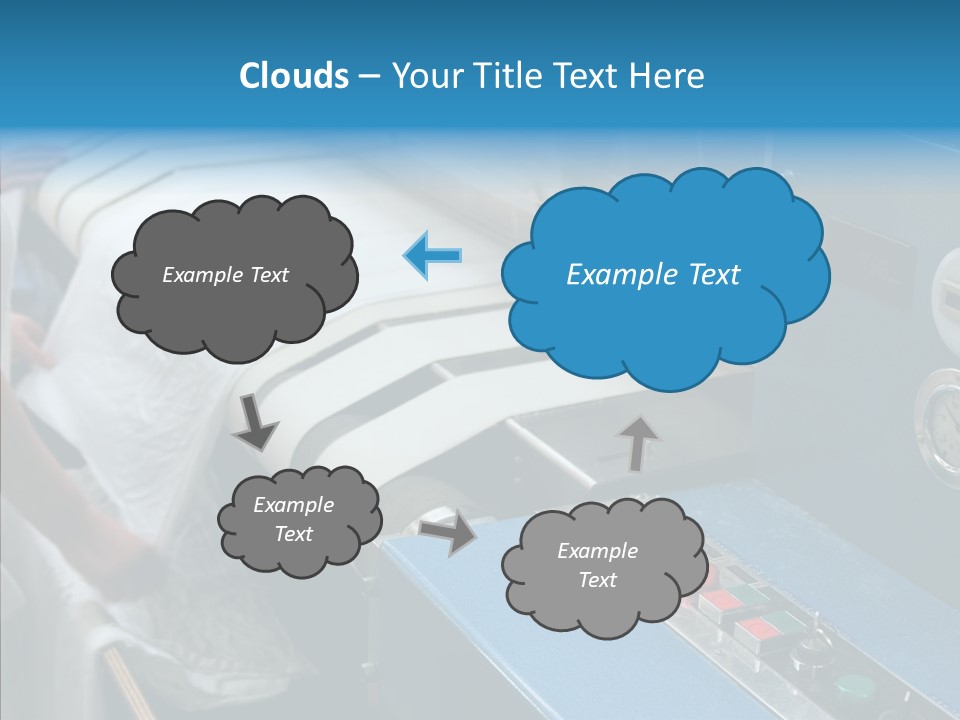 Elderly Finger Sharing PowerPoint Template