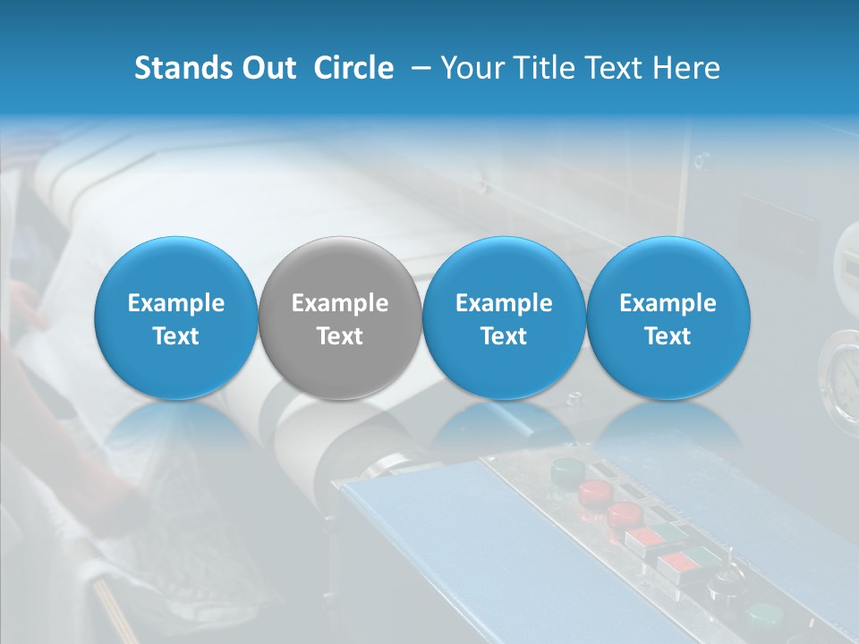 Elderly Finger Sharing PowerPoint Template