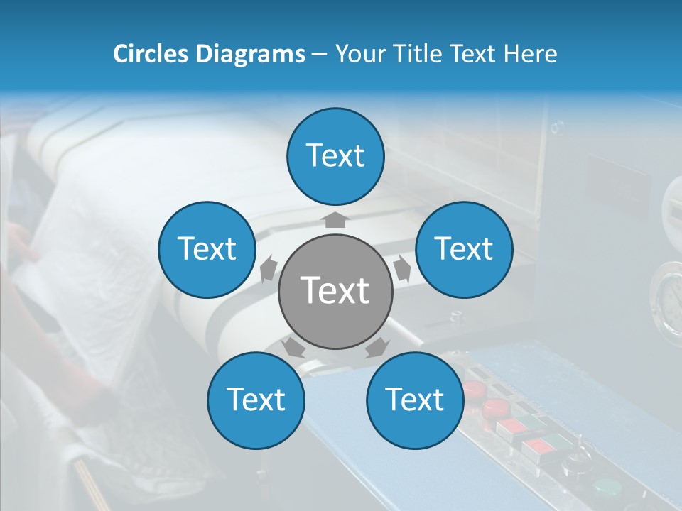 Elderly Finger Sharing PowerPoint Template