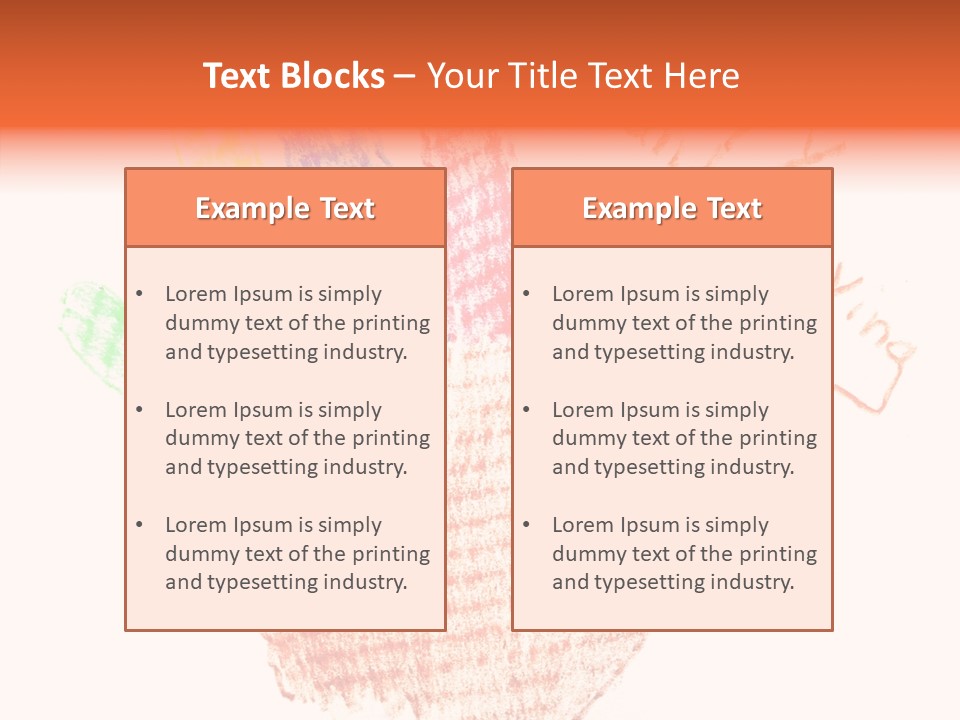 Togetherness Care Close Up PowerPoint Template