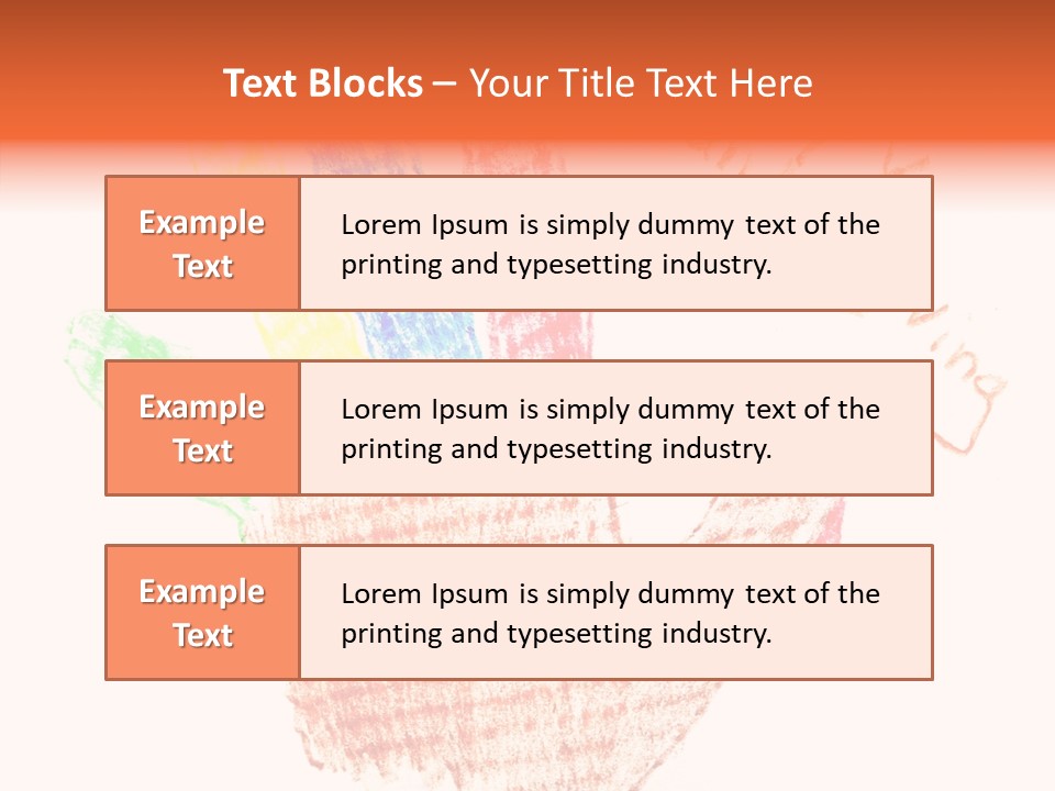 Togetherness Care Close Up PowerPoint Template
