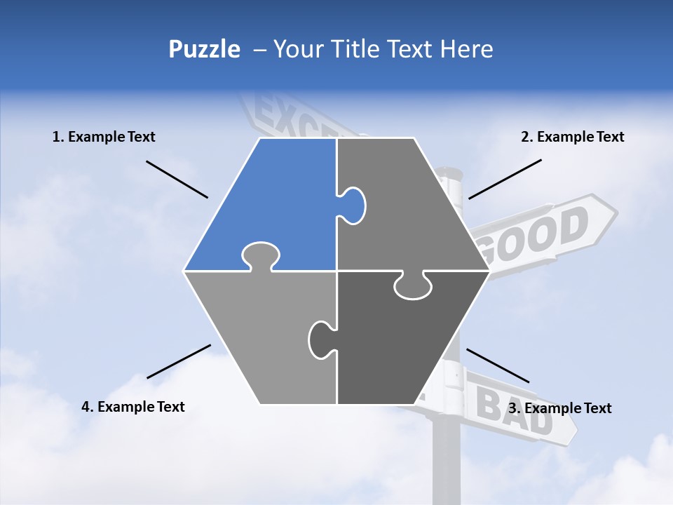 Elderly Grandmother Two PowerPoint Template