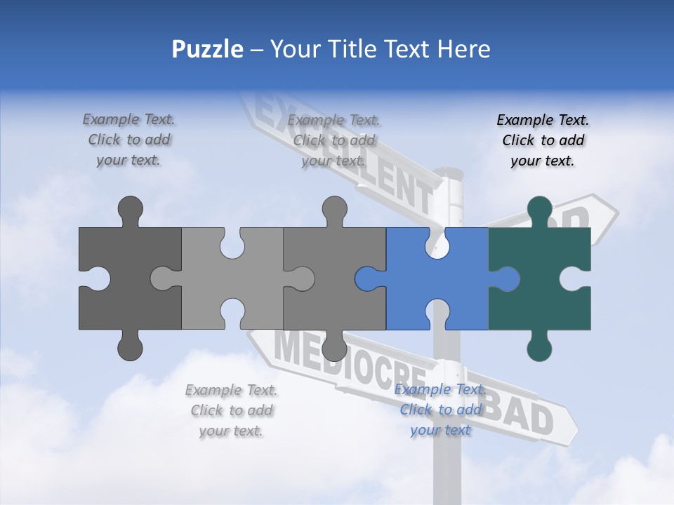 Elderly Grandmother Two PowerPoint Template