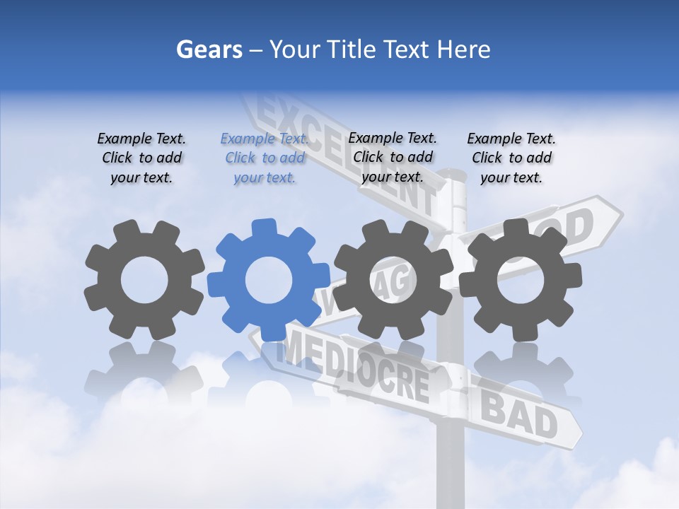 Elderly Grandmother Two PowerPoint Template