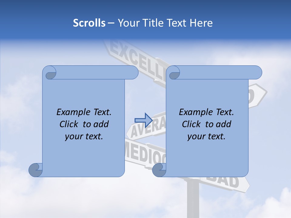 Elderly Grandmother Two PowerPoint Template
