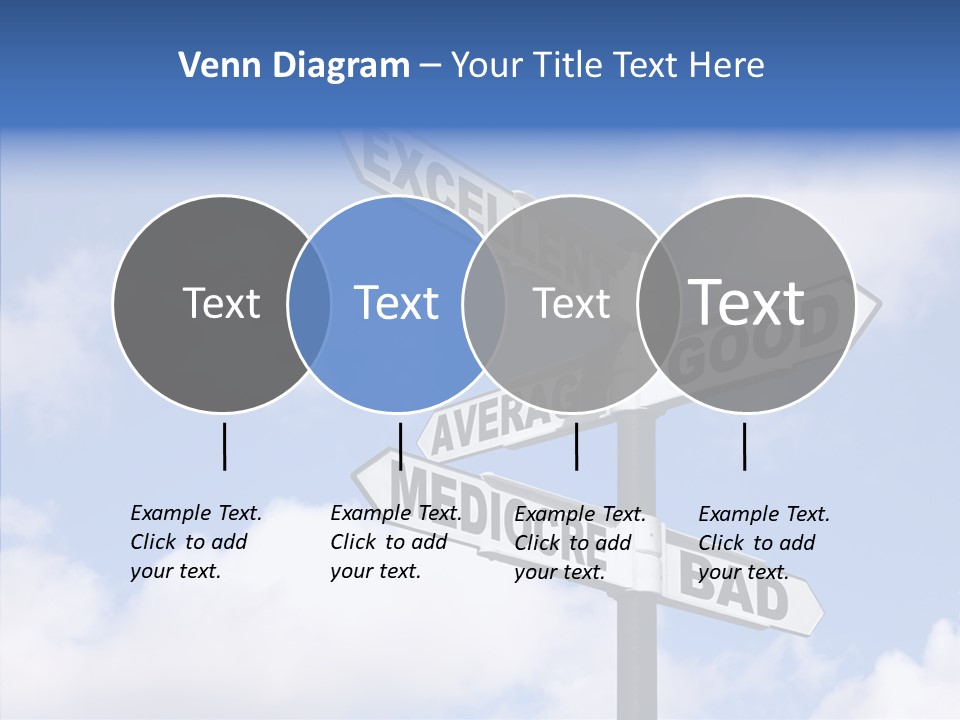 Elderly Grandmother Two PowerPoint Template