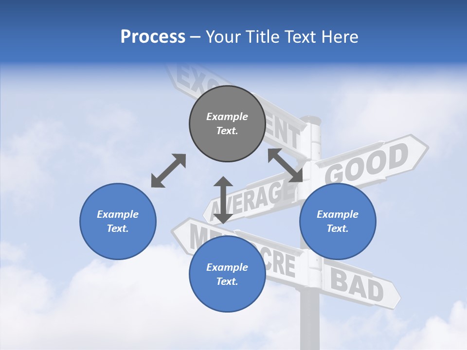 Elderly Grandmother Two PowerPoint Template