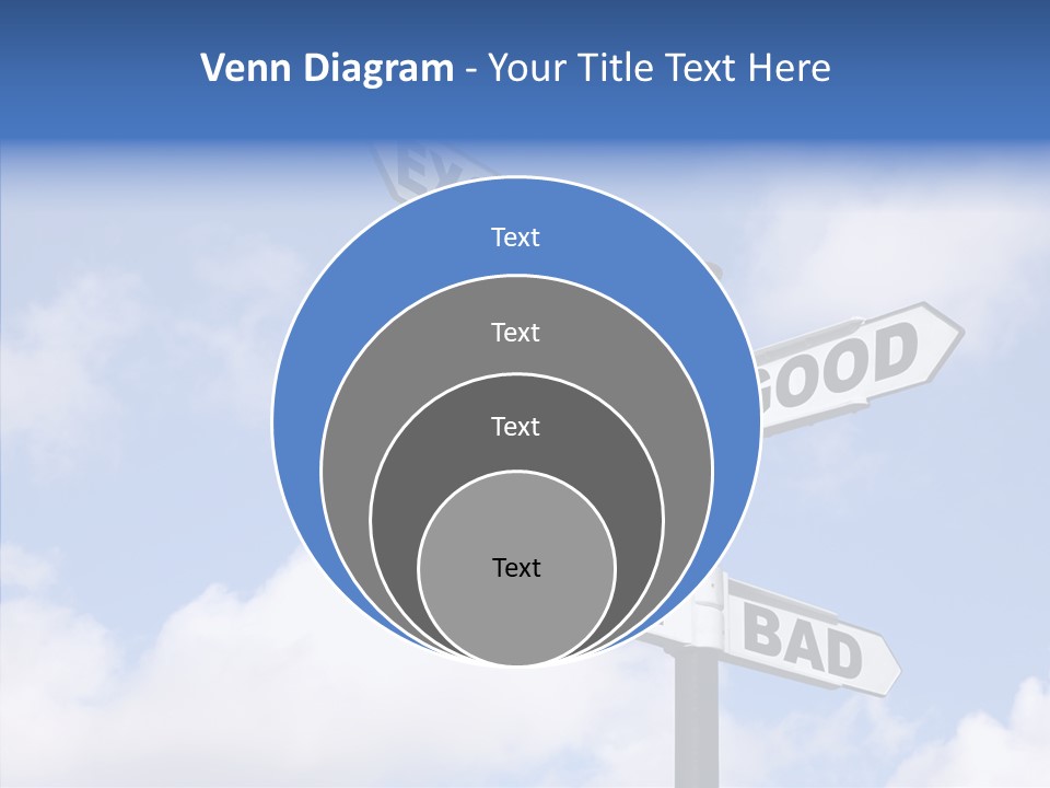 Elderly Grandmother Two PowerPoint Template