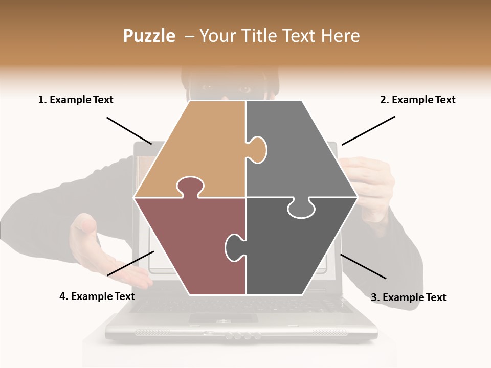 Young Aging Hold PowerPoint Template