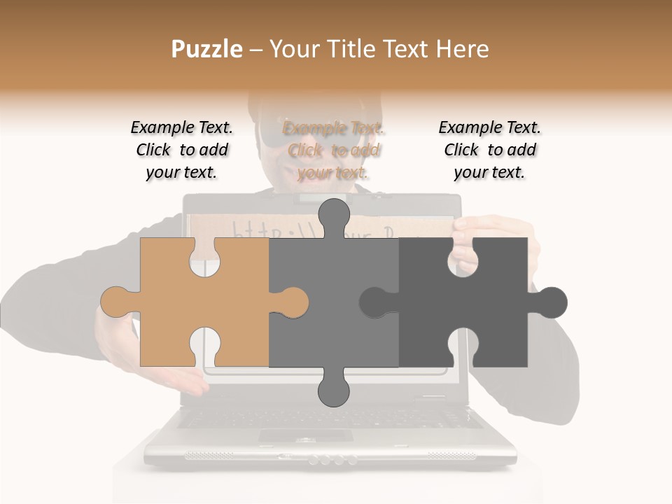 Young Aging Hold PowerPoint Template