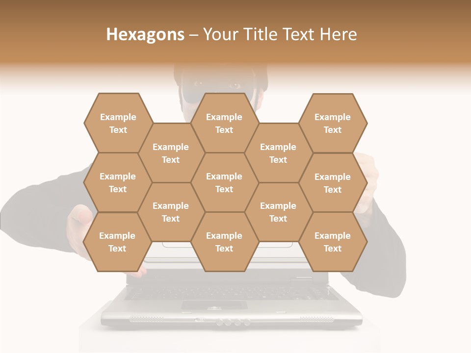 Young Aging Hold PowerPoint Template