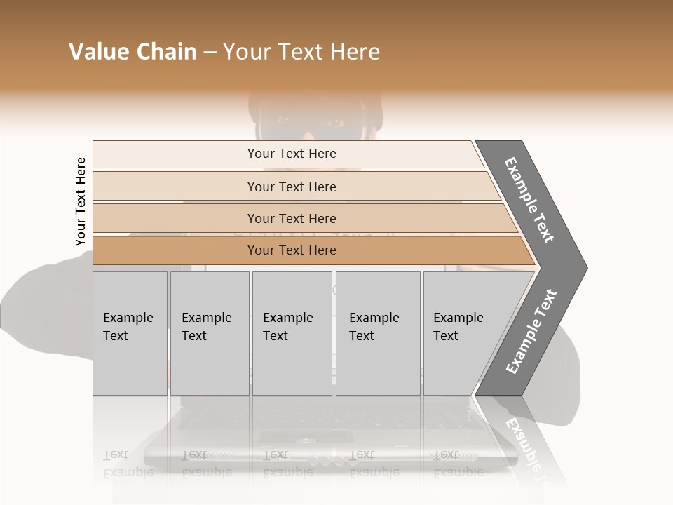 Young Aging Hold PowerPoint Template
